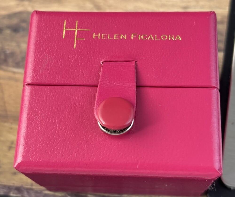 New In Box Helen Figalora D Initial Charm Sterling Silver Pendant